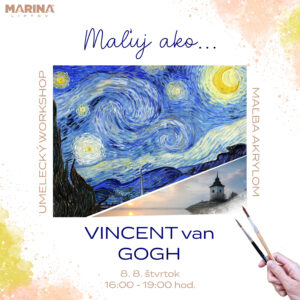 Read more about the article Workshop maľovania „Maľuj ako Van Gogh“